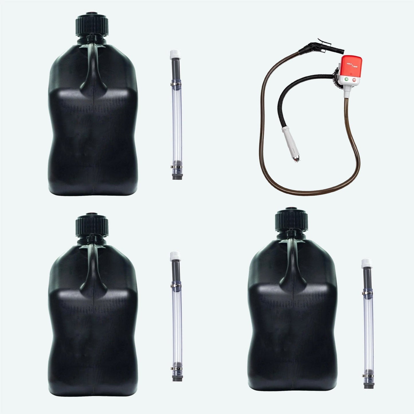 7 Pcs Set-Utility Jug Motorsport Container-5.5 Gallon